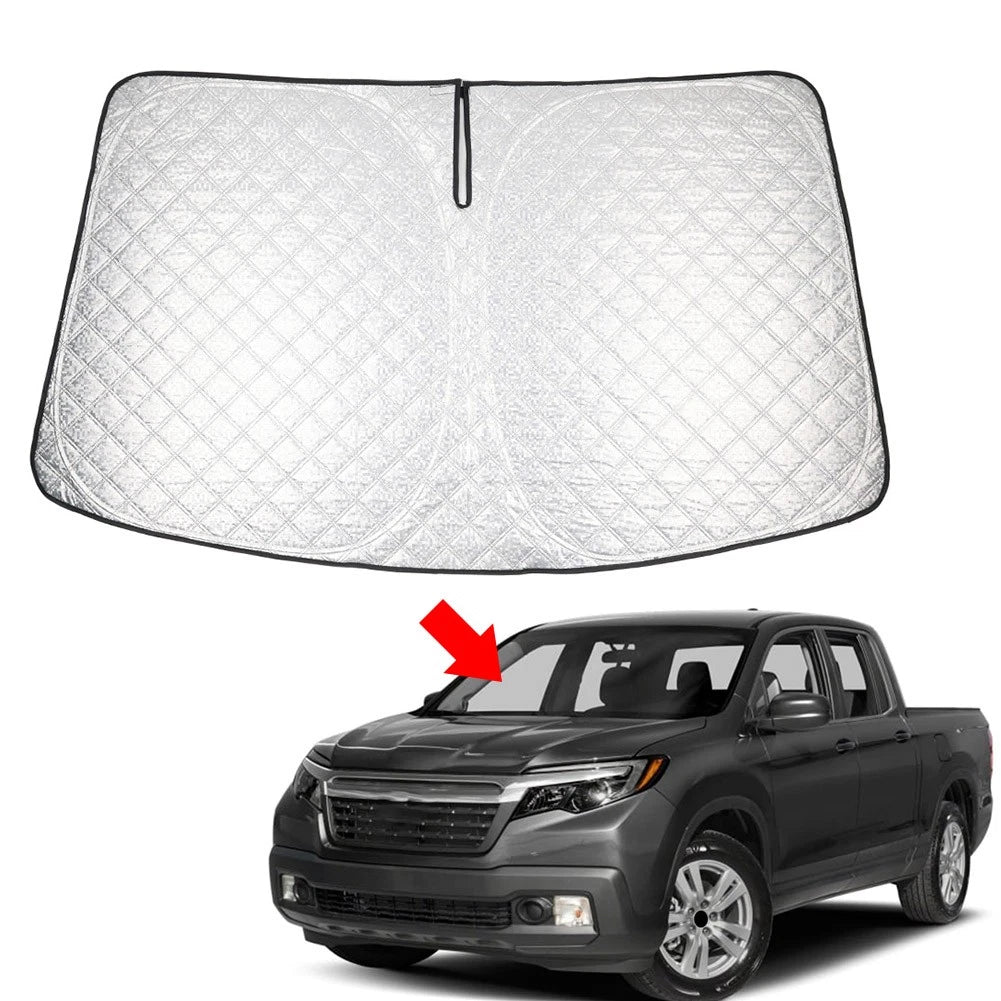 Windshield Folding Sun Shade for Honda Ridgeline (2017–2025)