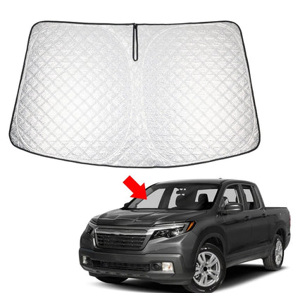 Windshield Folding Sun Shade for Honda Ridgeline (2017–2025)
