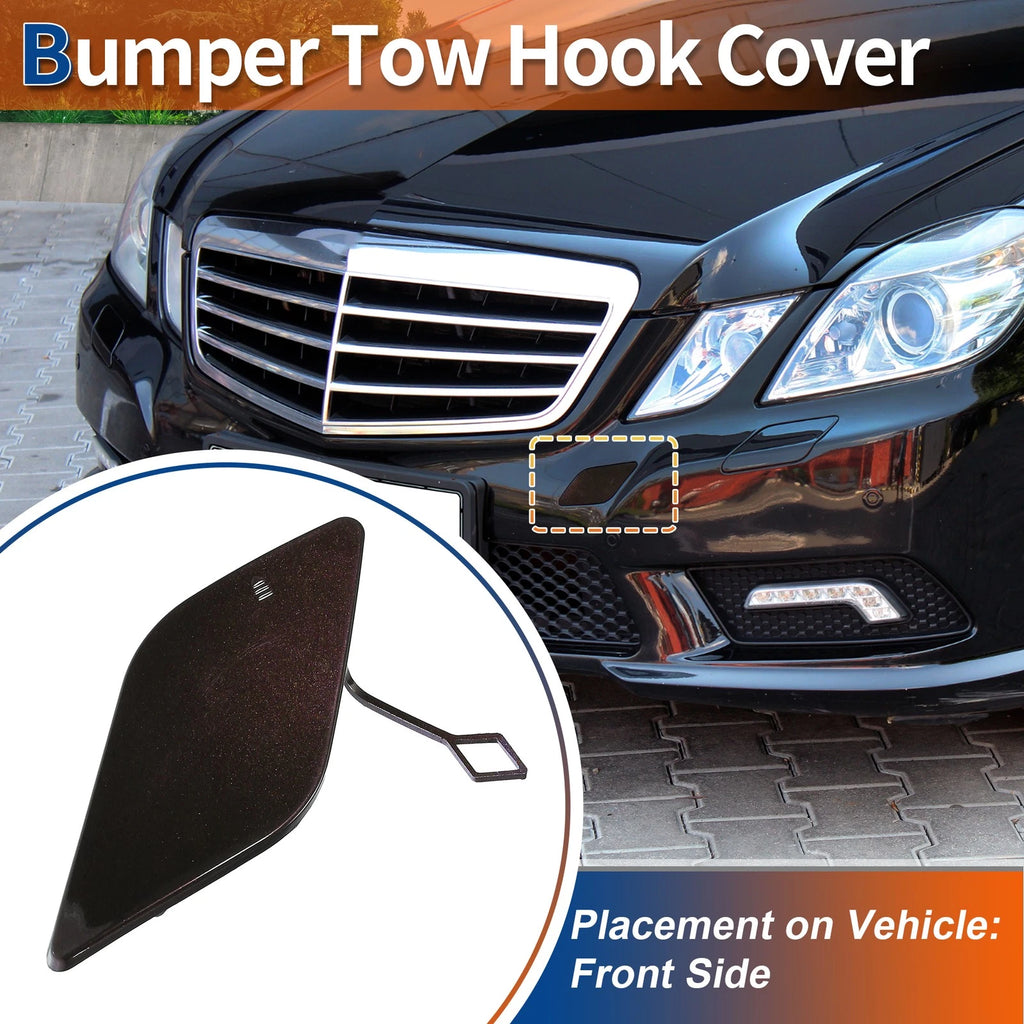 Front Tow Hook Cover Replacement for Mercedes E-Class W212 Sedan (2010–2016)