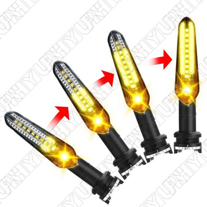 2PC LED Sequential Turn Signal Light for Yamaha MT07 Tracer 700 XJ6 MT09