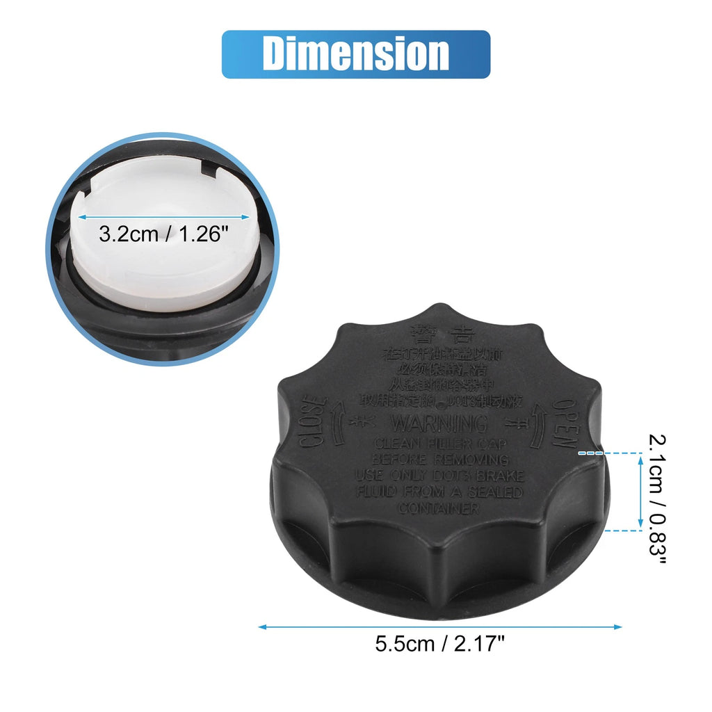 Brake Master Cylinder Cap Cover Replacement for Mazda Millenia S (1999–2002)