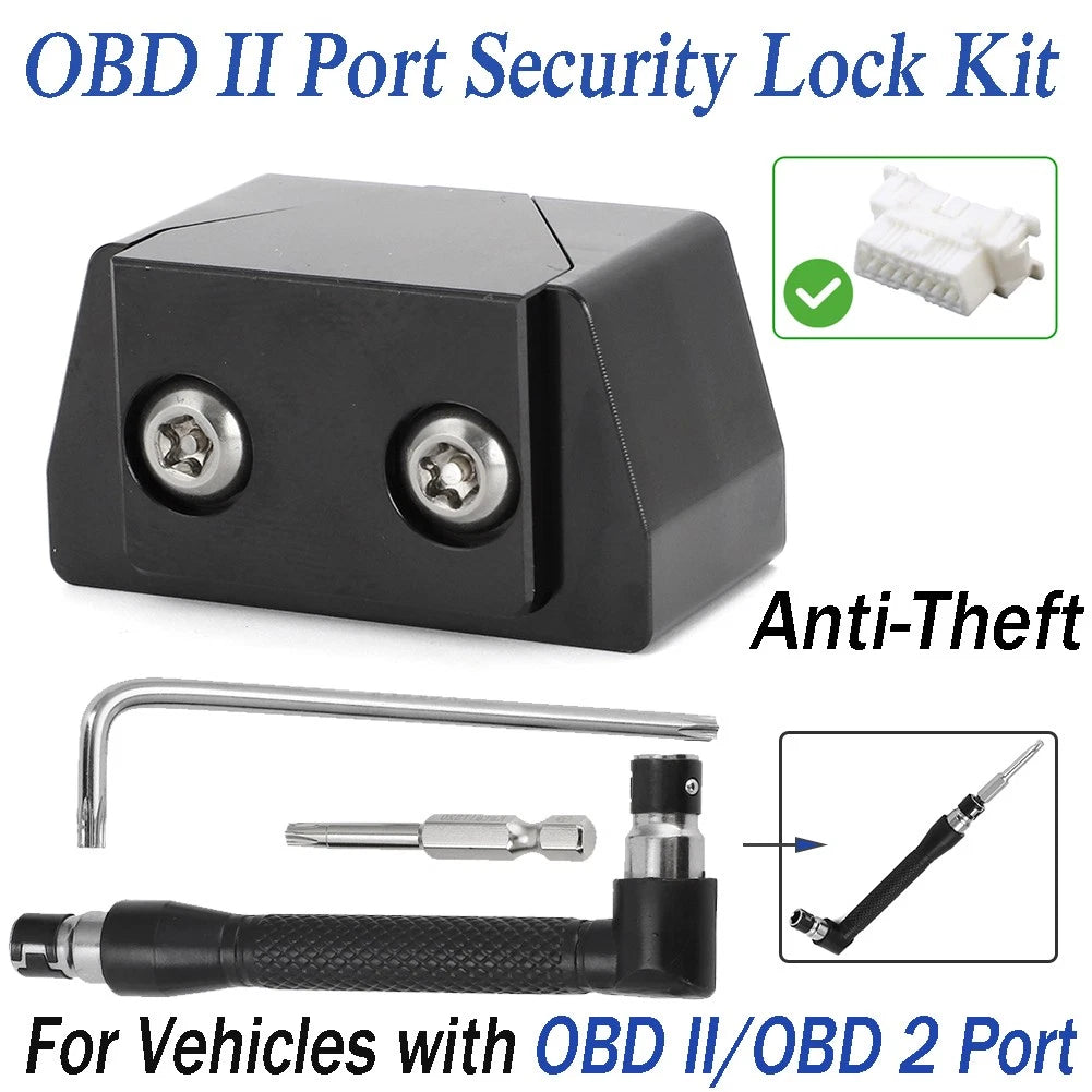 OBD Port Security Lock for OBD-II Connector (Universal)