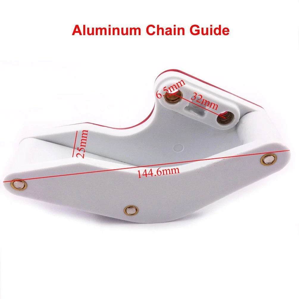 Chain Guard Guide for 50cc-160cc Pit Bike (Horizontal Engine) - Red