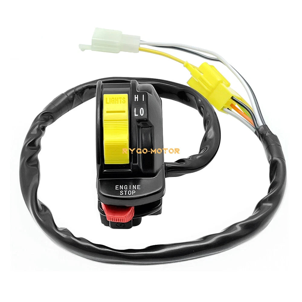Handlebar Start Stop Headlight Switch for Suzuki Quadrunner 230 (1992–1998)