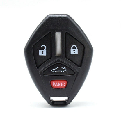 Car Remote Key Replacement Shell Case for Mitsubishi Lancer Outlander (2004–2017)