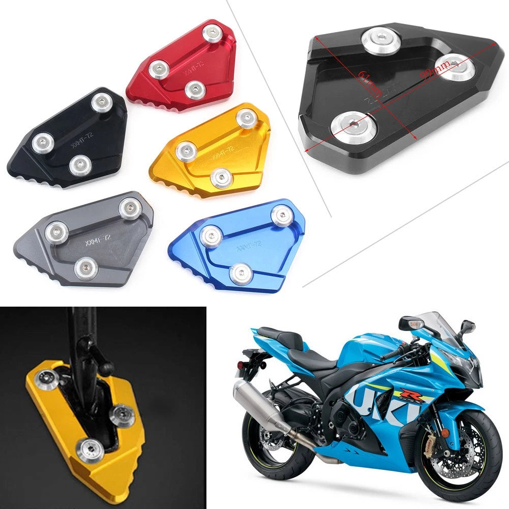 Side Kick Stand Extension Plate Pad for Suzuki GSXR1000 (2009–2016)