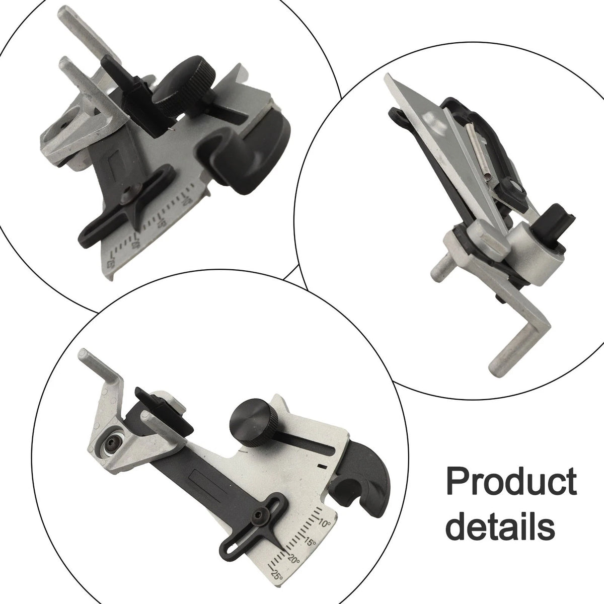 Tool Angle Adjuster Metal Construction for Stable and Accurate Grinding