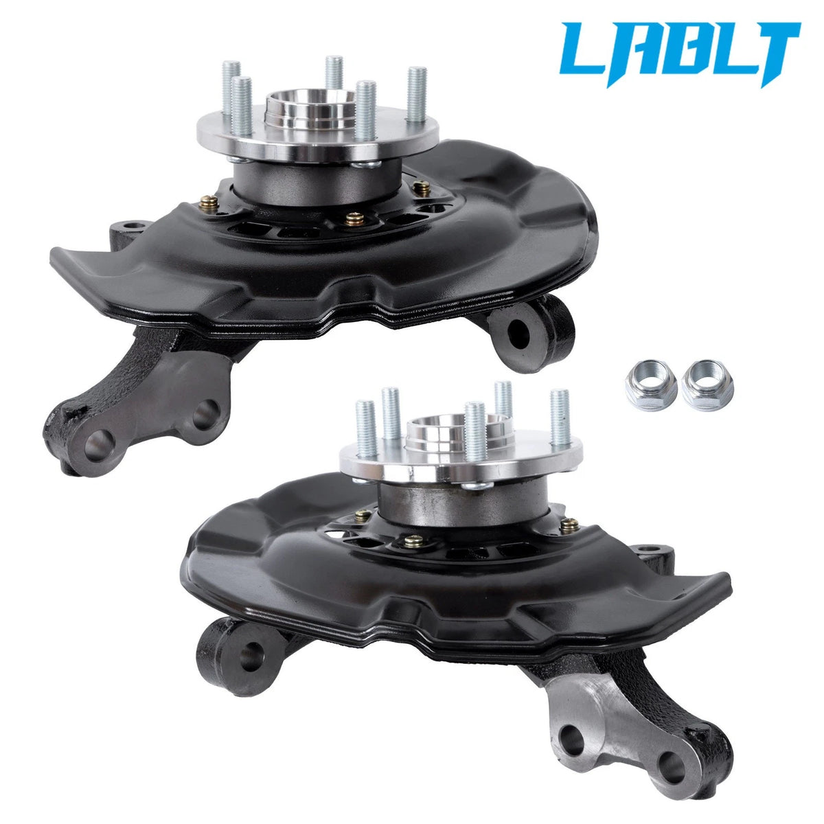 2X Front Steering Knuckle & Wheel Bearing Hub Assembly for Toyota Camry (2007–2011)