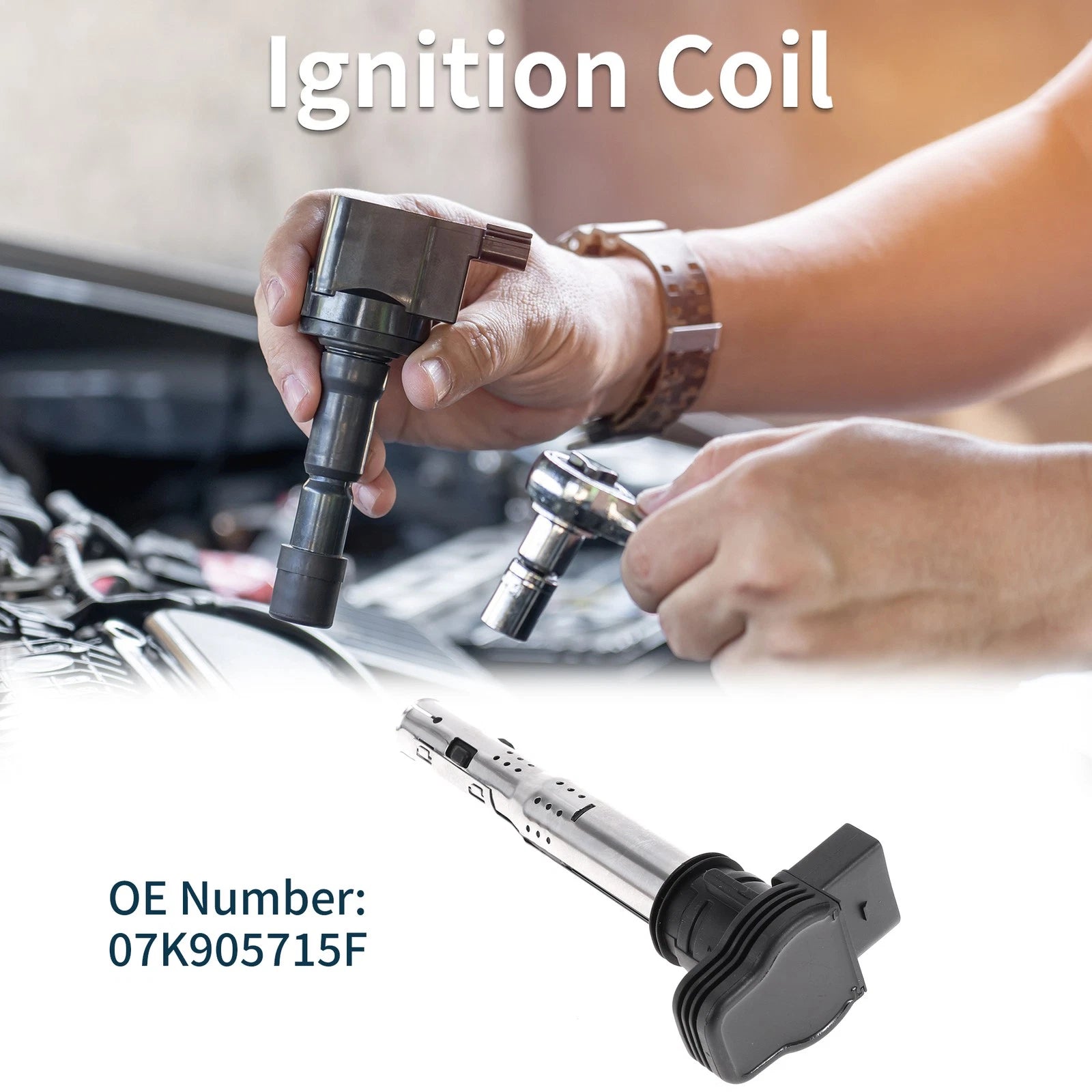 Ignition Coil Pack No. 07K905715F for Audi A3 2.0L (2006–2013)
