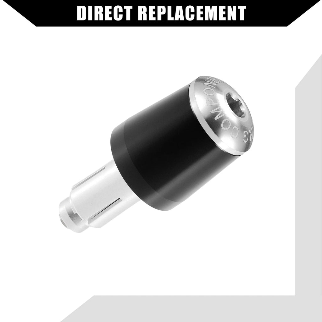 2 Pcs Handlebar End Plug Cap 7/8" for Honda Motorcycle