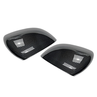 2X Carbon ABS Rear View Mirror Cover Shell for Mercedes Benz C-Class (2022–2025)