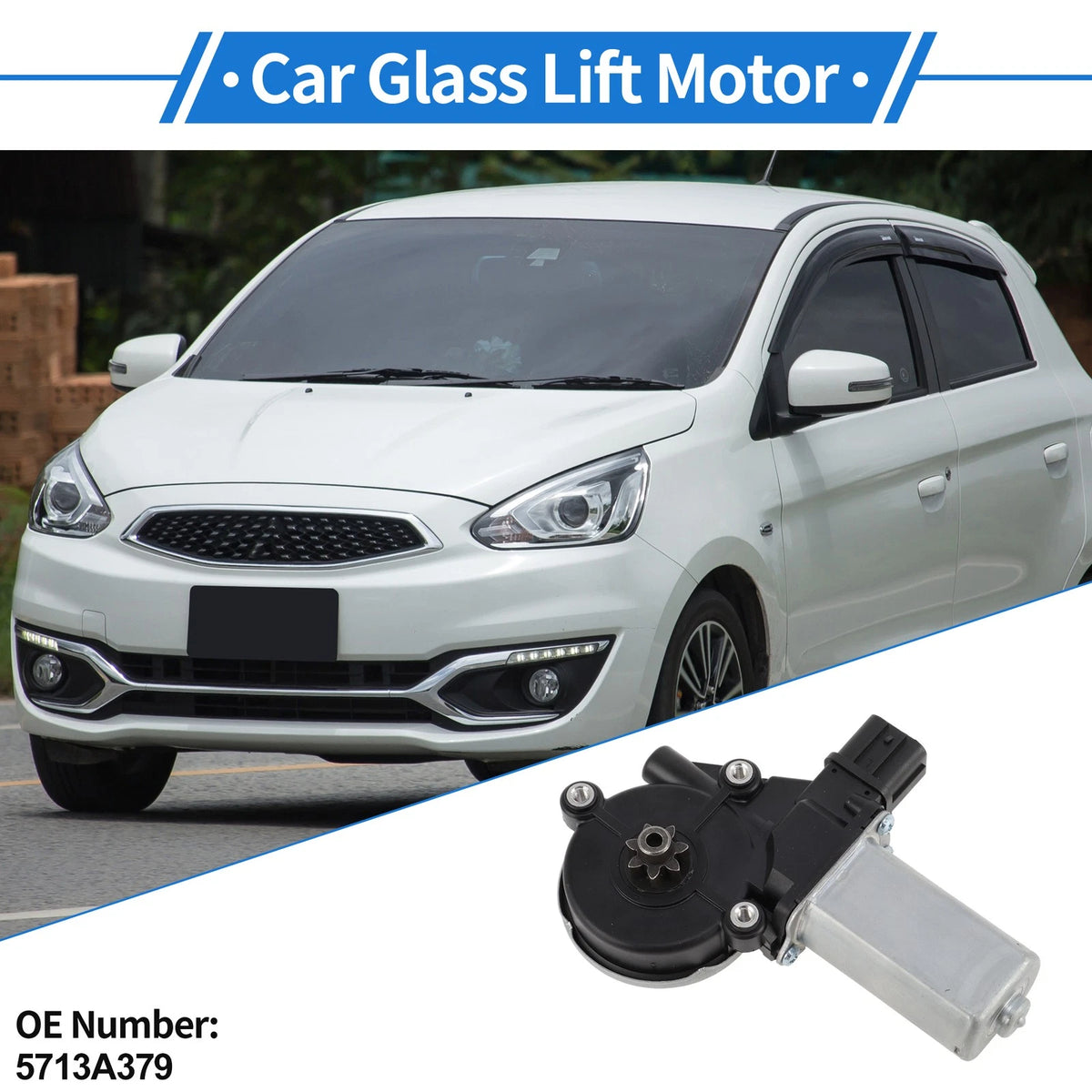 Power Window Regulator Lift Motor Replacement for Mitsubishi Mirage (2014–2020)
