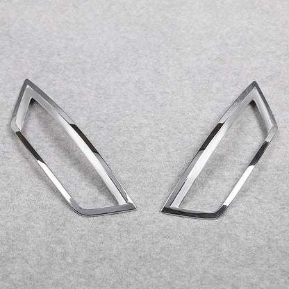2X Chrome Rear Bumper Fog Light Lamp Cover Trim for Ford Escape (2013–2019)