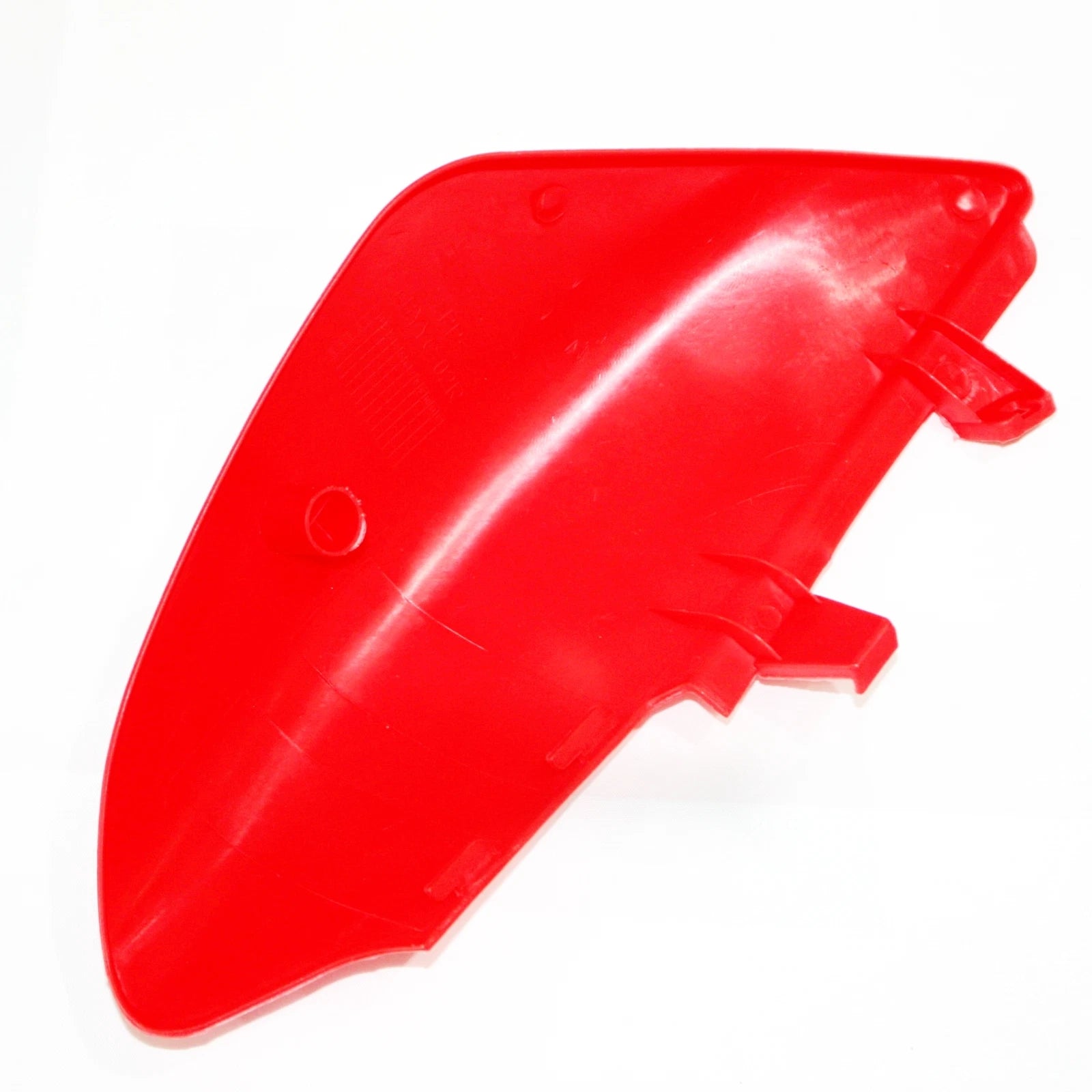 Red Plastic Muffler Side No Guard Fender for CRF50 (2004–2023)