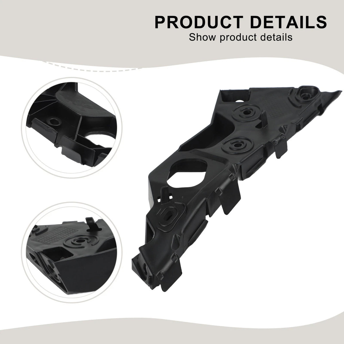 Front Right Bumper Wing Bracket Guide for Vauxhall Corsa D (2006–2015)