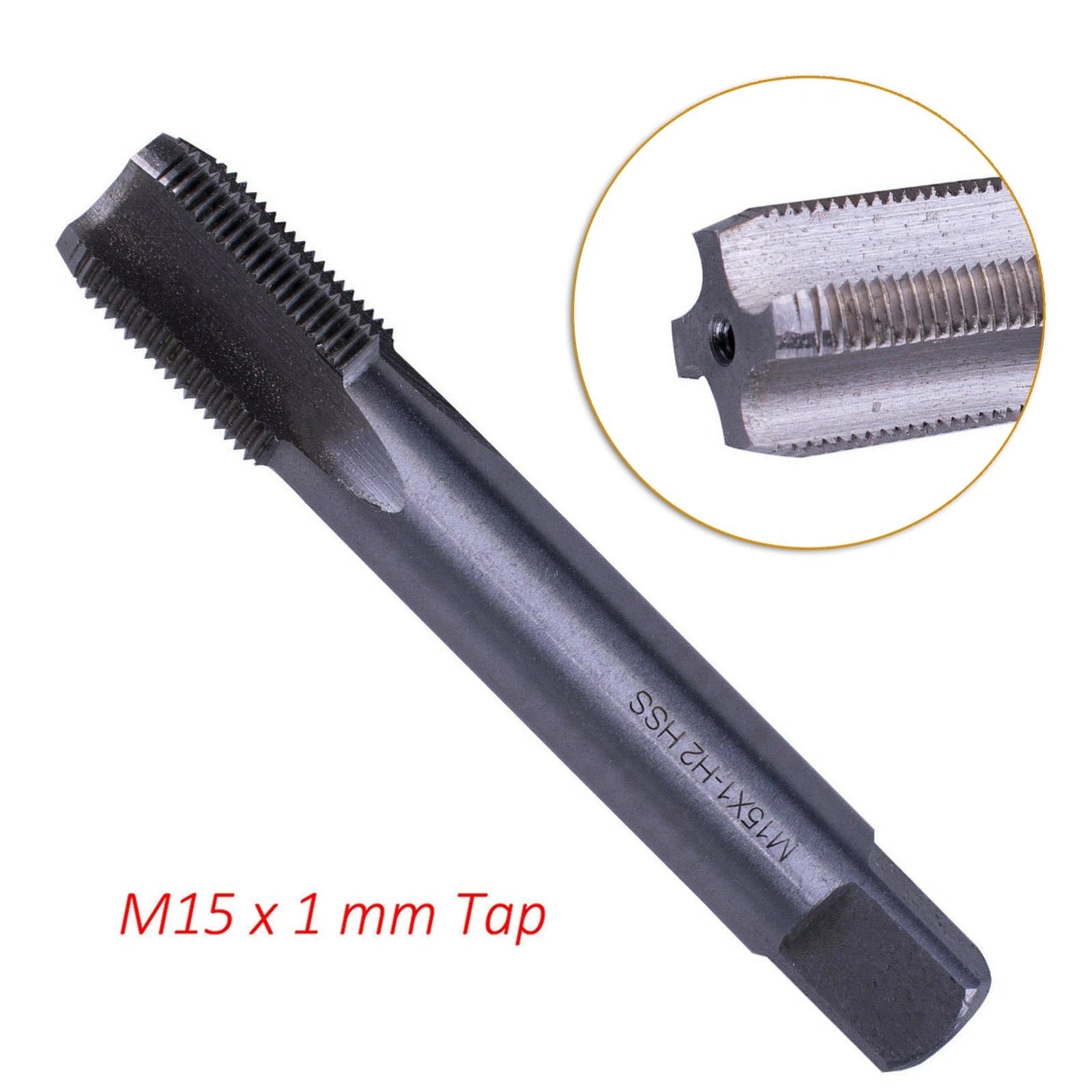 1PC Tap 91mm M15 X 1mm for Metalworking Tool