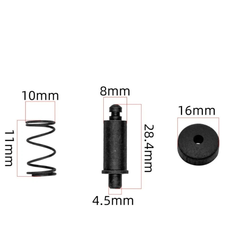 3X Angle Grinder Lock Nut Set for 125mm Models (with Cover and Pin)
