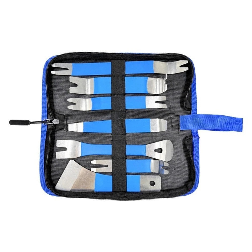 7-Piece Stainless Steel Trim Removal Kit for Automotive Interior Panel Removal
