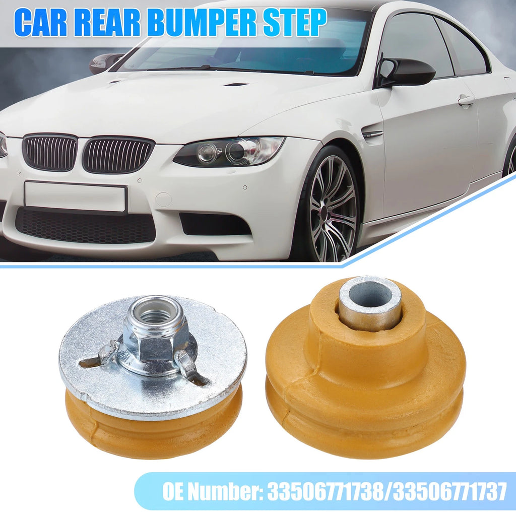Rear Bumper Step Bumpers Replacement Set for BMW 128i 135i (2008–2013)