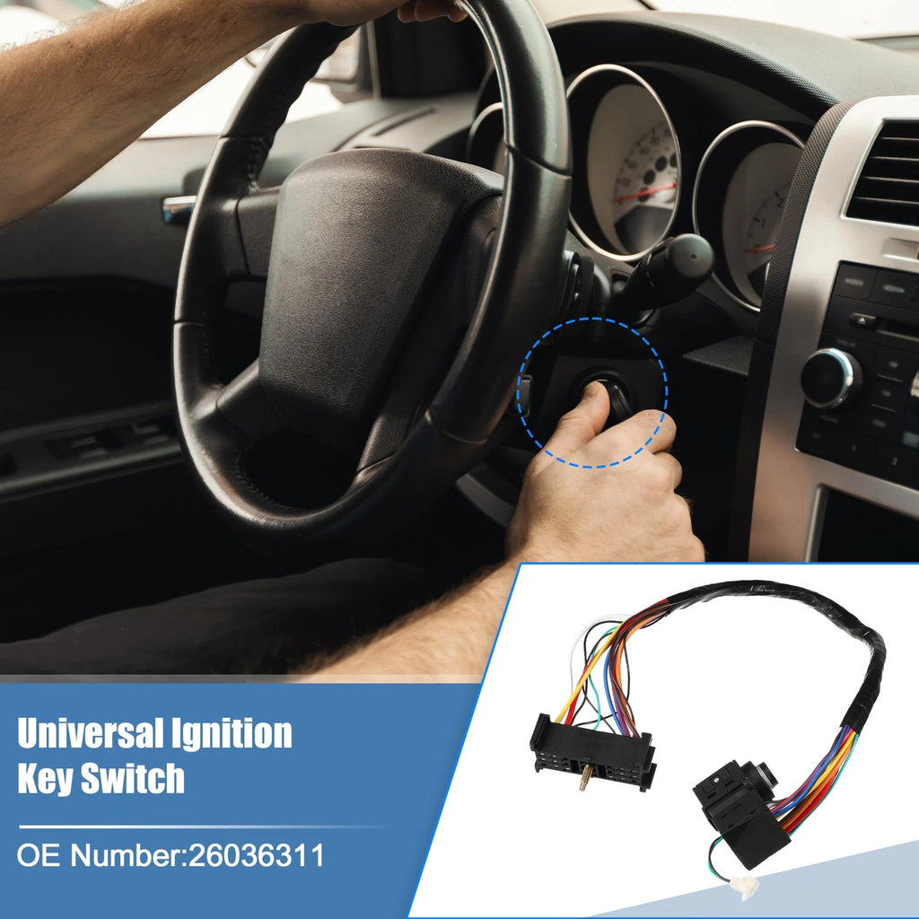 Ignition Starter Switch OEM Replacement for GMC Suburban K1500 (1995–1996)