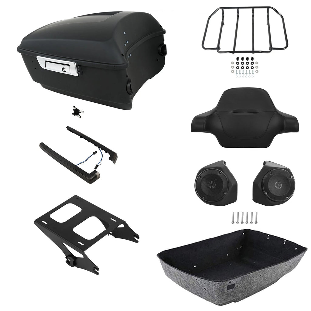 Backrest Speakers Light Mount for Harley Street Glide (2014–2026)