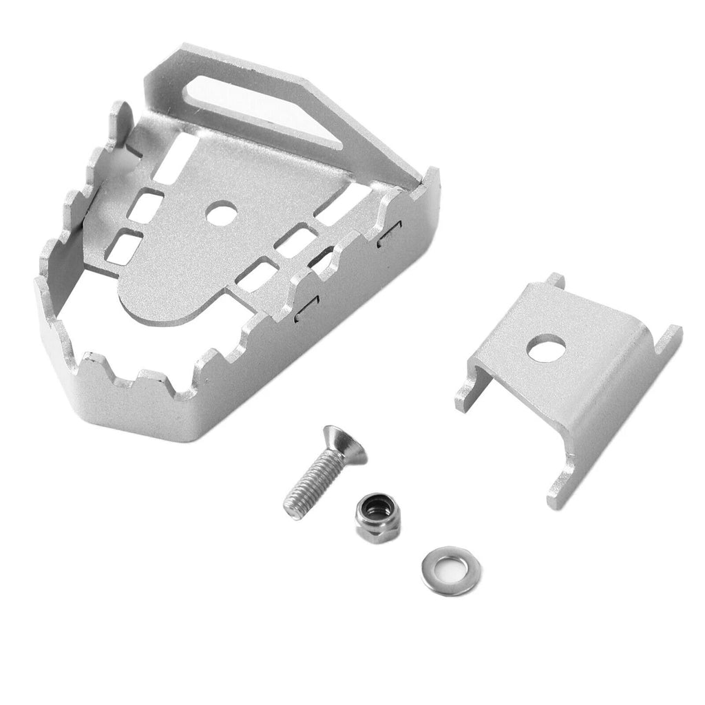 Extension Brake Foot Pedal Enlarger Pad CNC Silver for BMW F850GS F750GS (2008–2016)