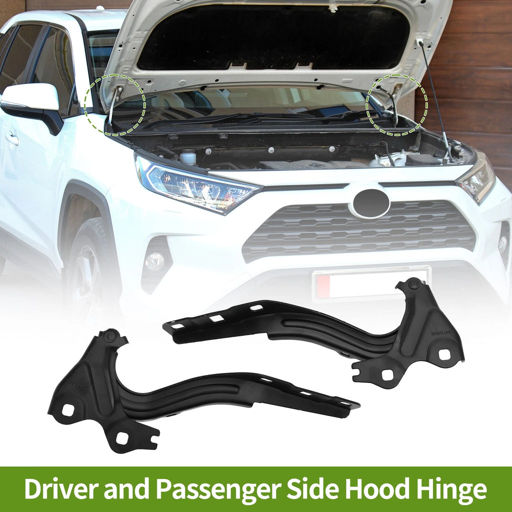 Hood Hinges for Chevrolet Cruze 2016–2019 Front Bonnet Bracket 1 Pair