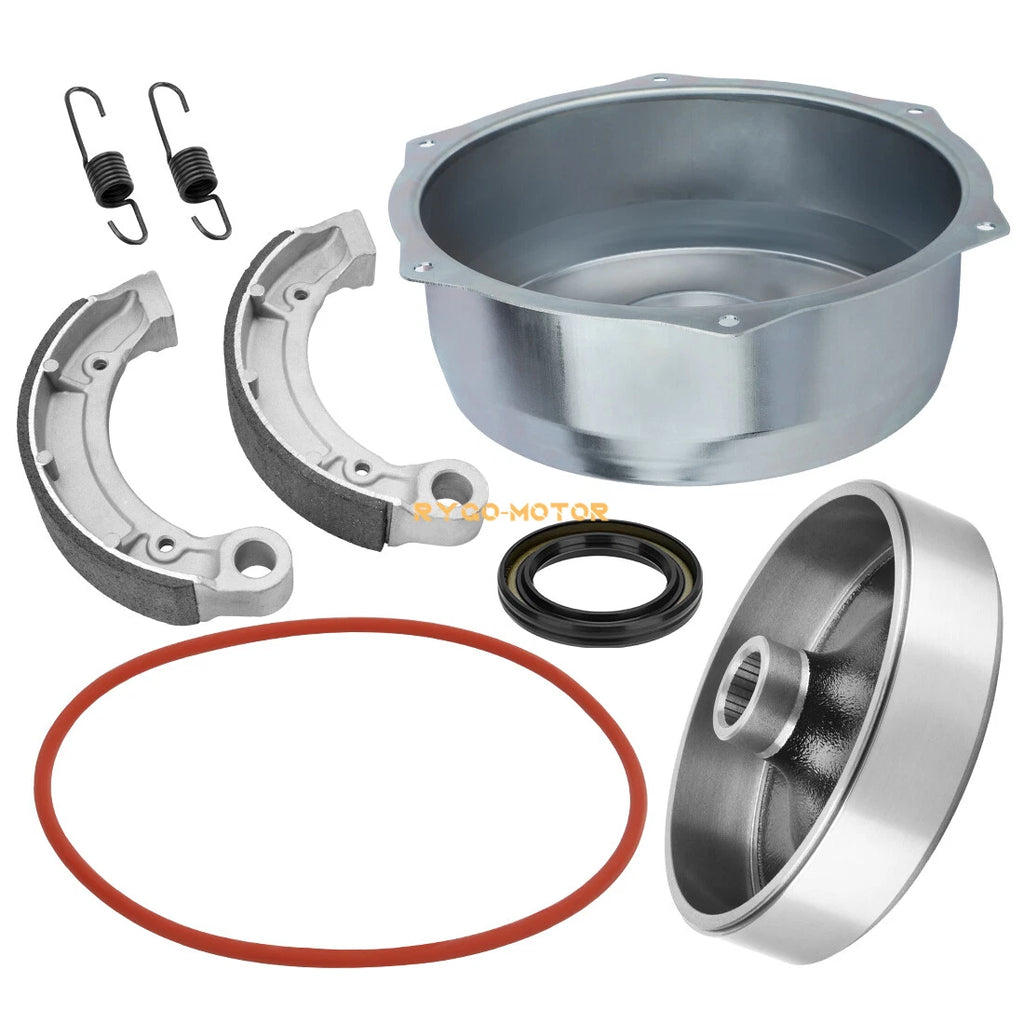 Rear Brake Drum Cover for Yamaha Big Bear 250 400 YFM250 YFM400 Bruin 350 YFM350 (1990–2006)