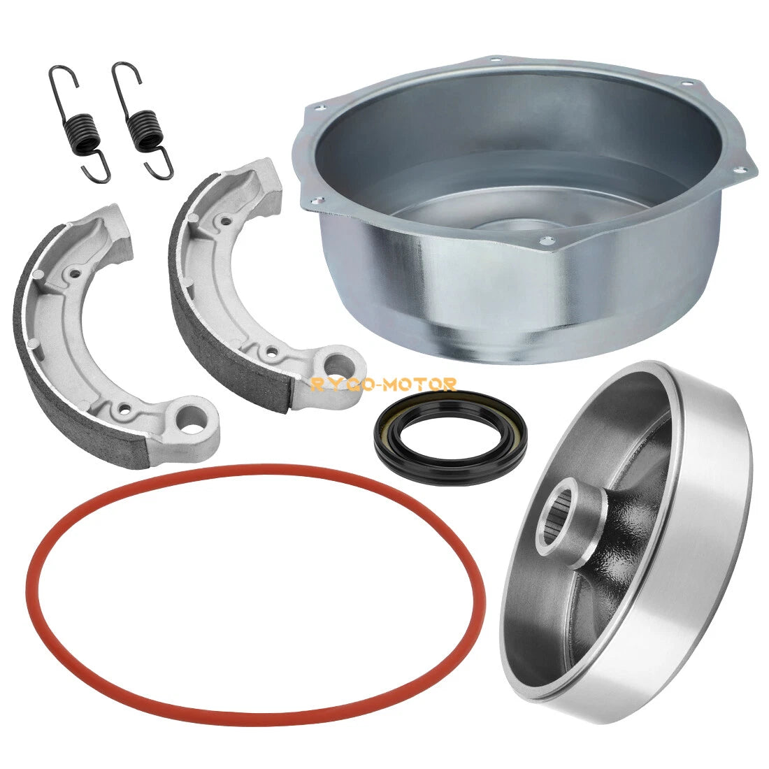 Rear Brake Drum Cover for Yamaha Big Bear 250 400 YFM250 YFM400 Bruin 350 YFM350 (1990–2006)