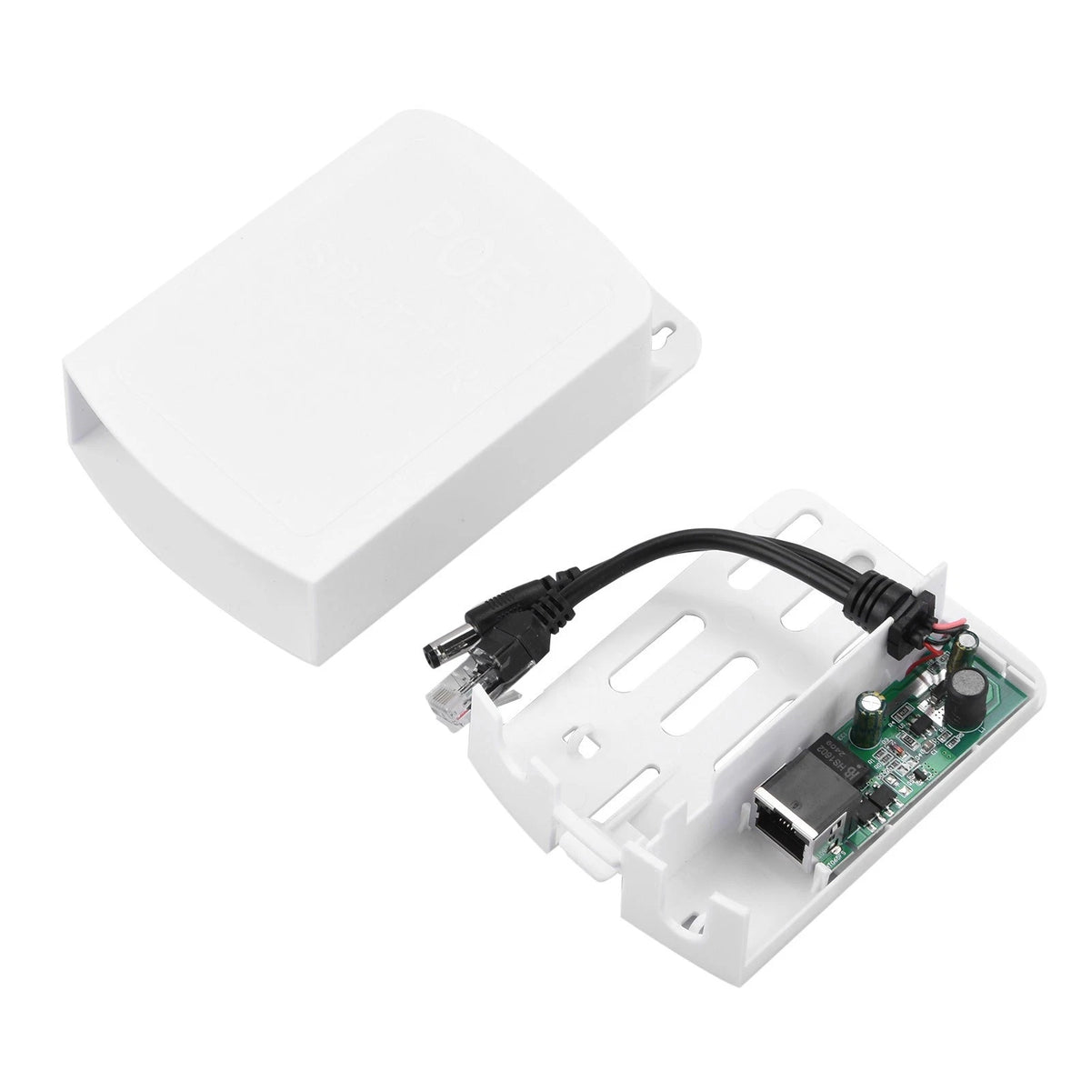 PoE Splitter 48V to 12V 2.2A for Waterproof Applications