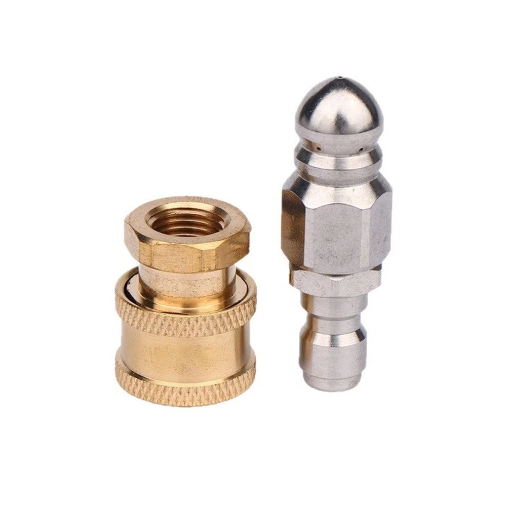 Sewer Nozzle for Drain Cleaning (1 Forward Jet, 6 Rear Jets)