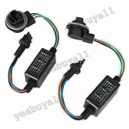 2X 3157B LED Decoder Adapter for Automotive (2010–2023)