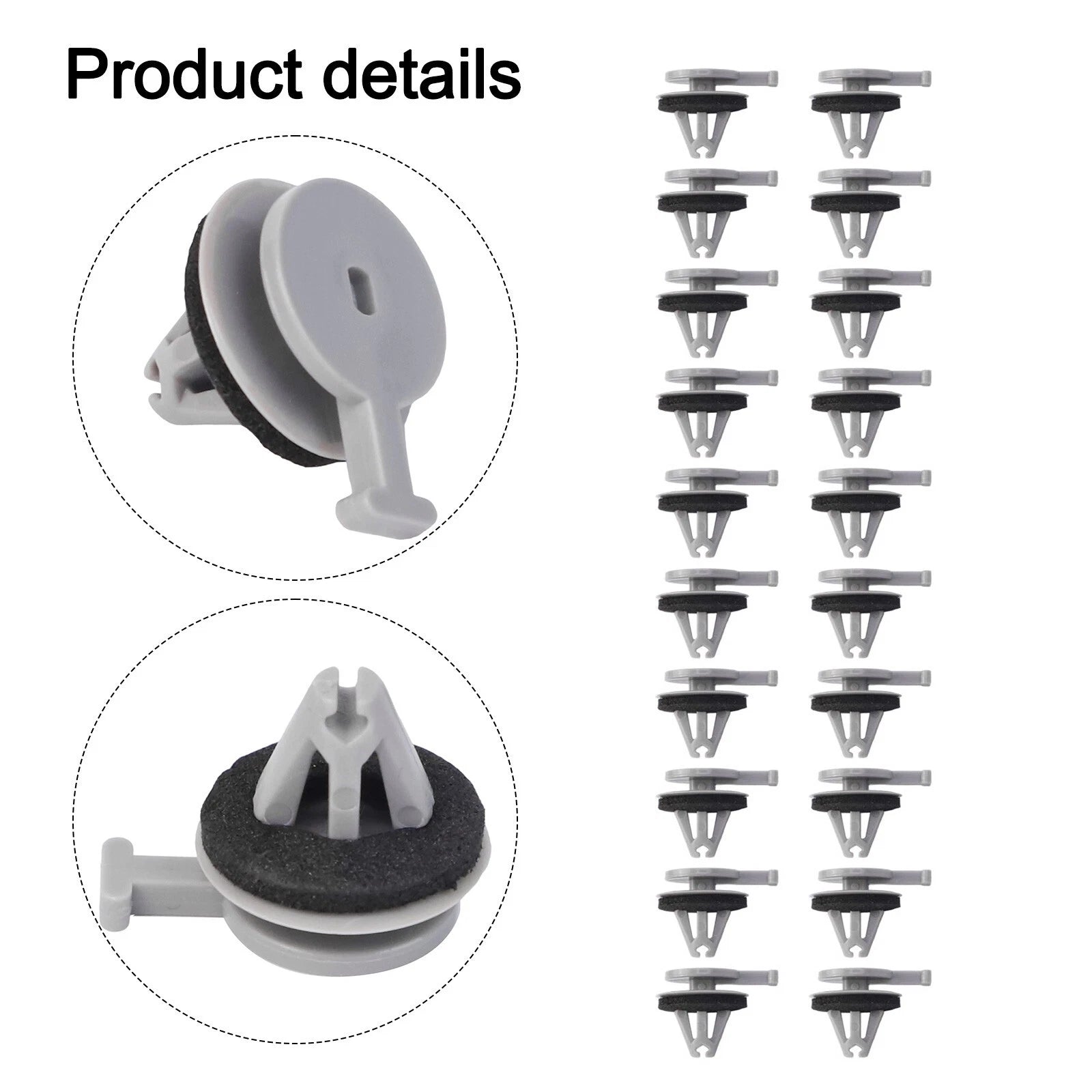 20PCS Clips for Land Rover A Pillar Replacement LR053837