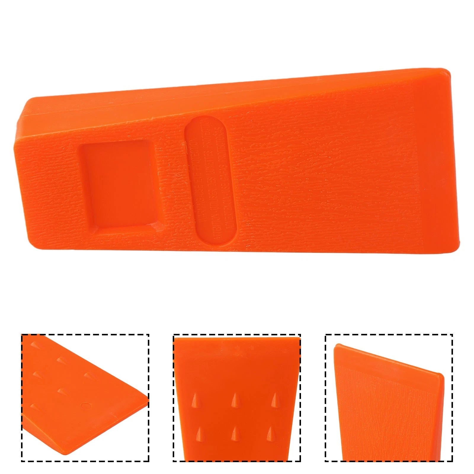 Tree Felling Wedge with Spikes for Safe Cutting (Includes Storage Bag)