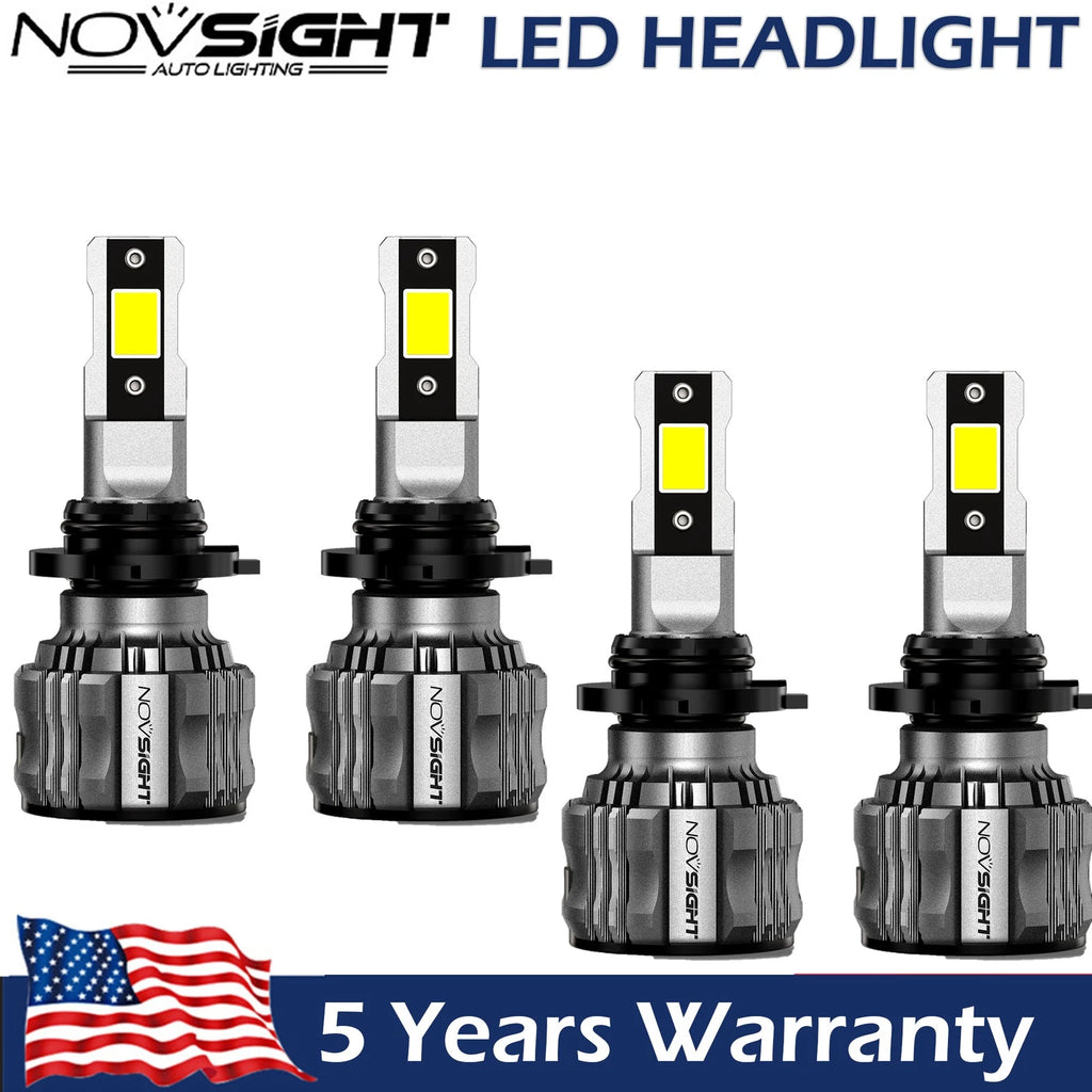 9006 + 9005 LED Headlight Kit for
