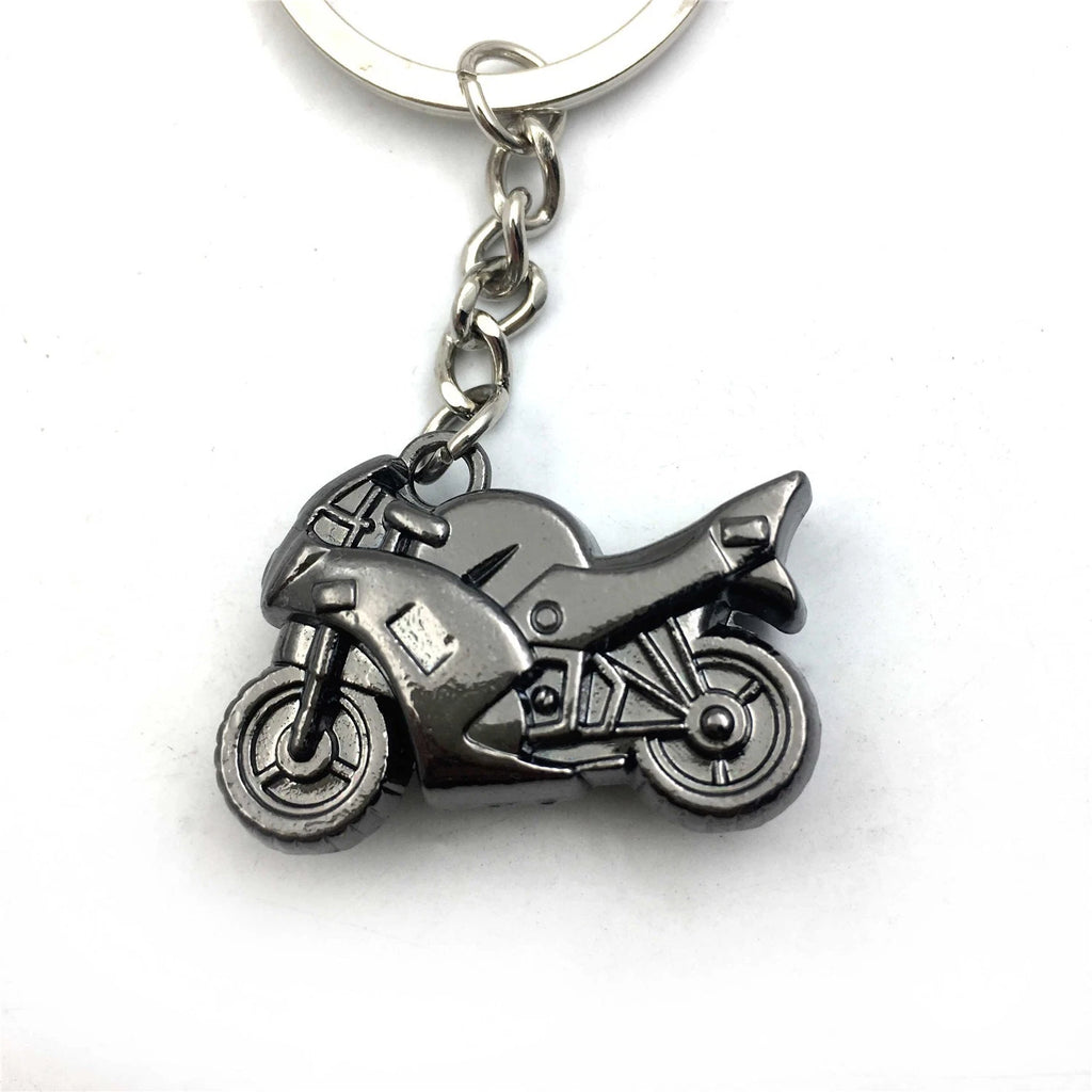 Metal Motorcycle Key Ring Keychain for Universal Use (All Years)