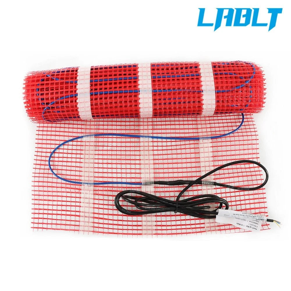Electric Radiant Floor Heating Mat Kit for Under Tile (120V)