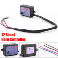 12V-24V 12 Sound Musical Horn Controller for Motorcycle Car Truck Boat