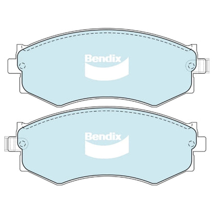 Front Disc Brake Pads Set for Ford Corsair UA (1989–1992) CA20E KA24E