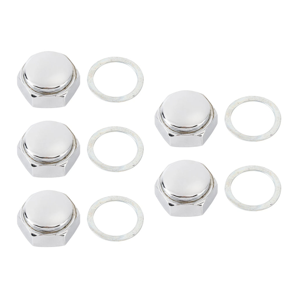 5X Steering Stem Nut with Washer for Honda Z50A Z50R XR80R S90 SL70 SL90 SL100 S125