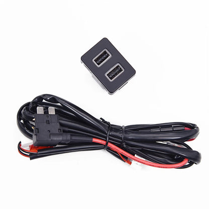 18W Dual USB Car Charger QC3.0 for Ford Transit (2014–2023)
