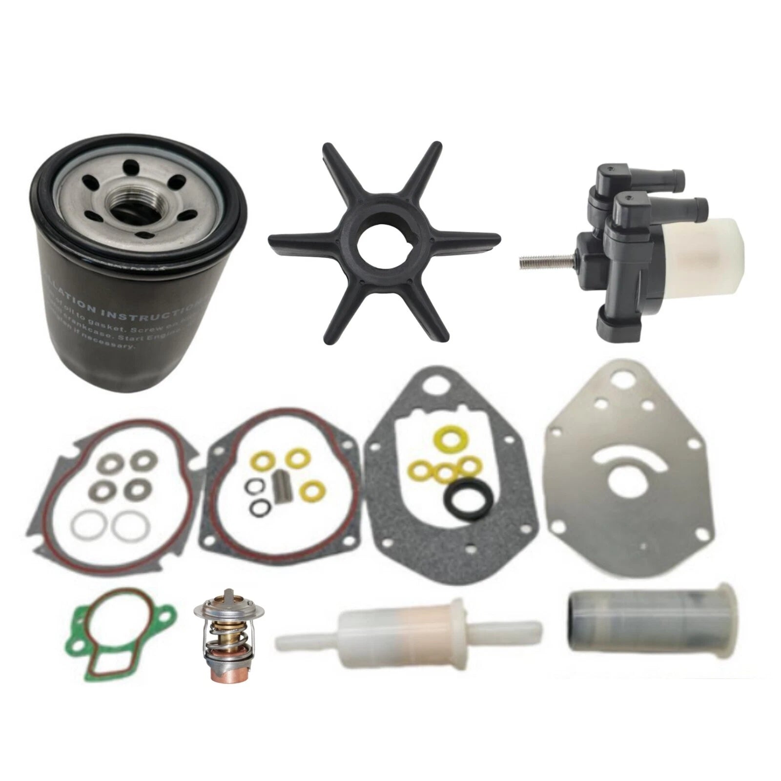 Engine Maintenance Kit for Mercury 40 50 60 HP EFI 4Cyl (8M0113483, 47-19453Q2)