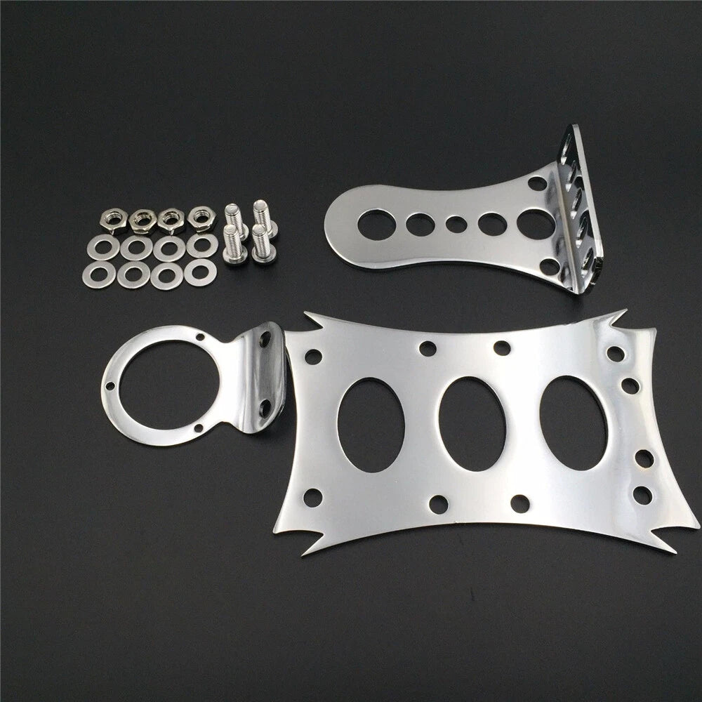 Chrome License Bracket for Harley Touring