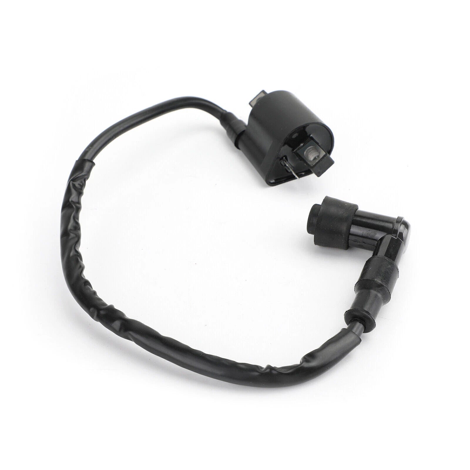 Ignition Coil for 50cc-250cc 110cc T9 (90° Elbow, Cap & Spark Plug Wire)