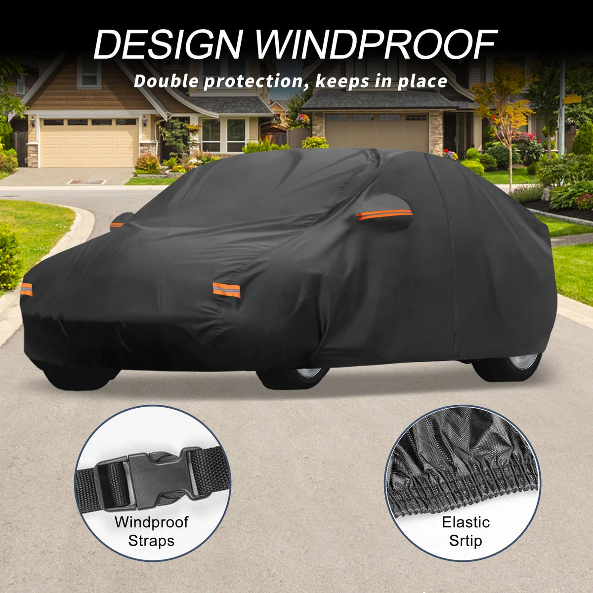 Waterproof 210D-PU Car Cover for Genesis GV60 (2023–2023)