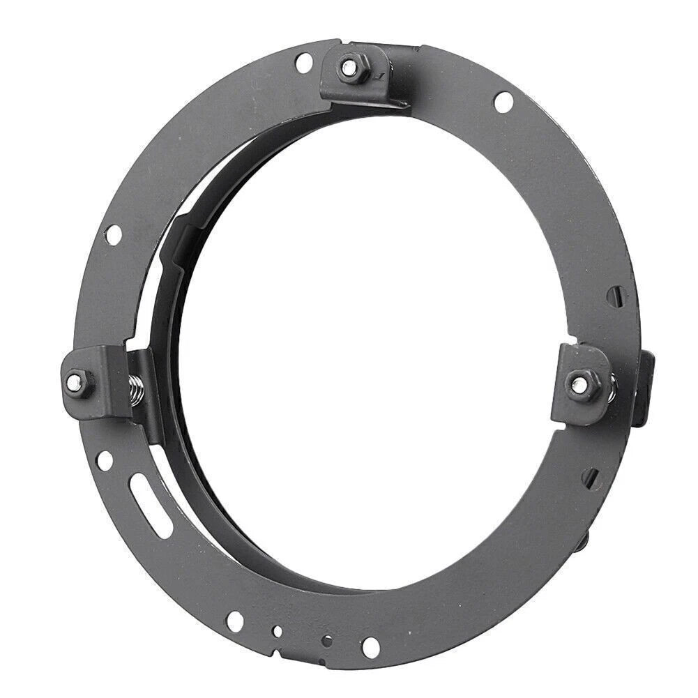 Round LED Headlight Mounting Bracket Ring 7" for Harley Softail (1991–2013)