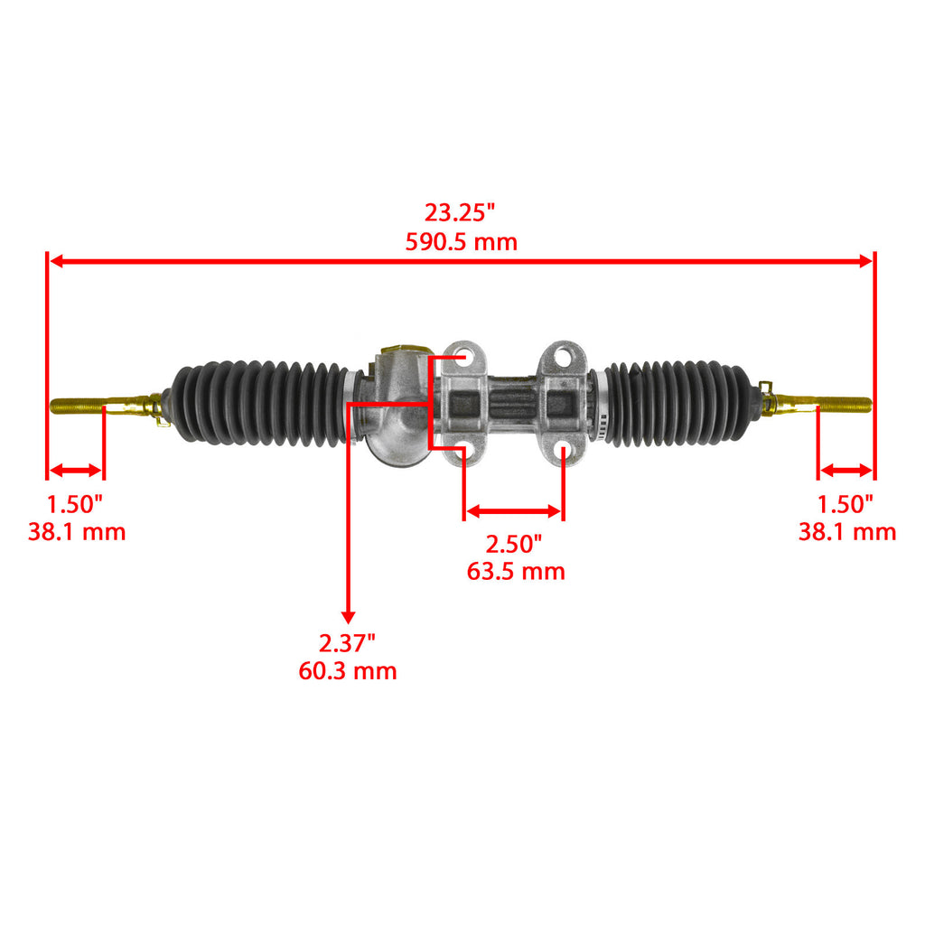 Rack Pinion Steering Gear Box Replacement for Yamaha YDRA SVL (2011–2013)