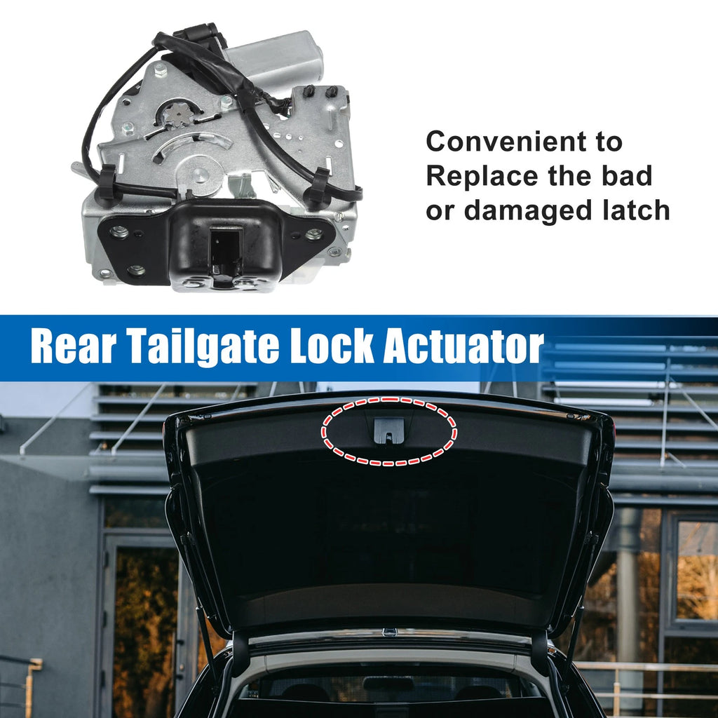 Tailgate Lock Latch Actuator Rear for Dodge Durango Jeep Grand Cherokee (2011–2019)