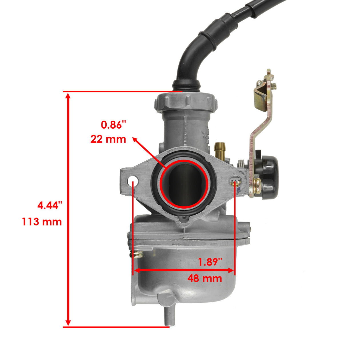 Carburetor Replacement for Honda 5HP GXV160 (2001–2025)