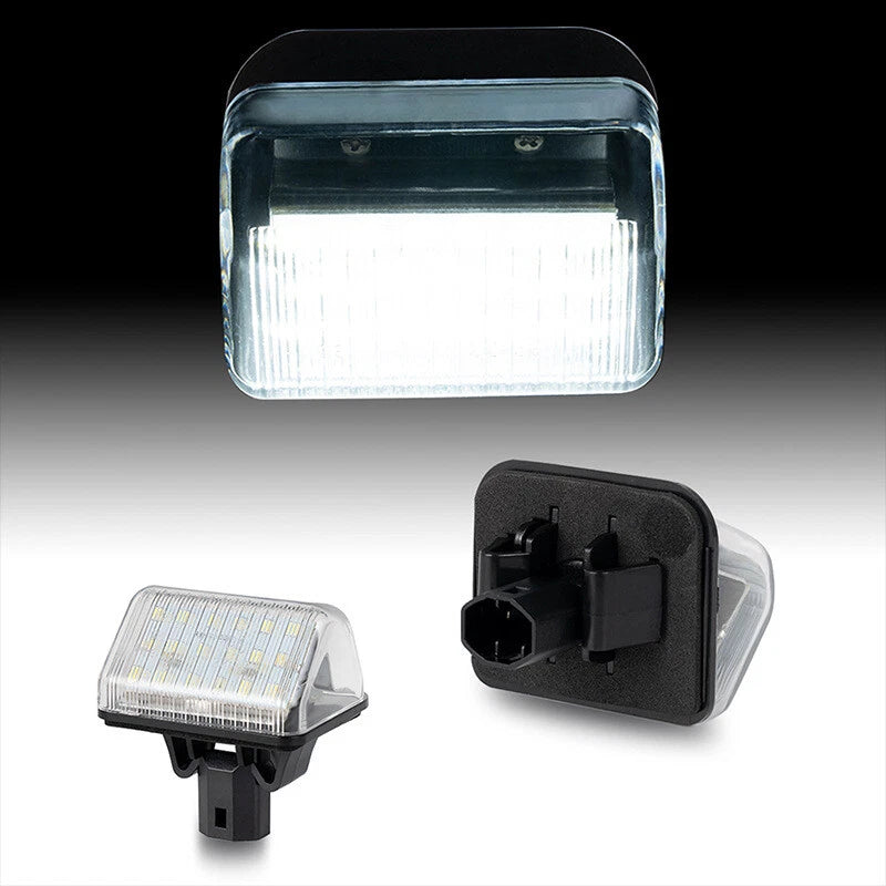 2X White LED License Plate Light for Mazda CX-5 (2013–2014) CX-7 (2007–2012)